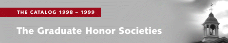 [The graduate Honor 
Societies]